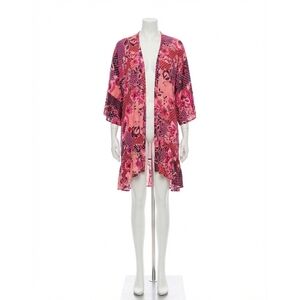NEW JOHNNY WAS valennis ruffle kimono in valennis